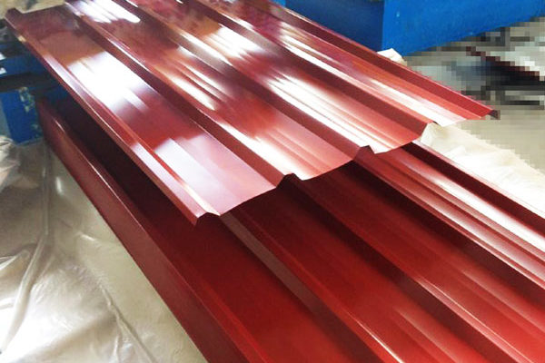 metal roof colors, colored corrugated roofing sheet