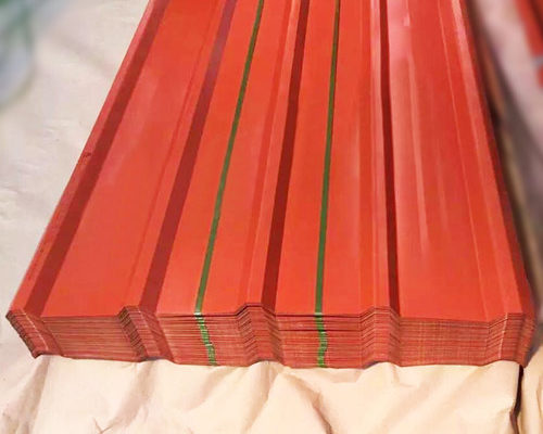 colour gi roofing sheet, corrugated steel roofing sheet