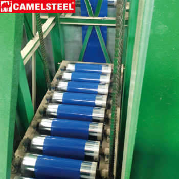 color coated steel unit, color coated production line